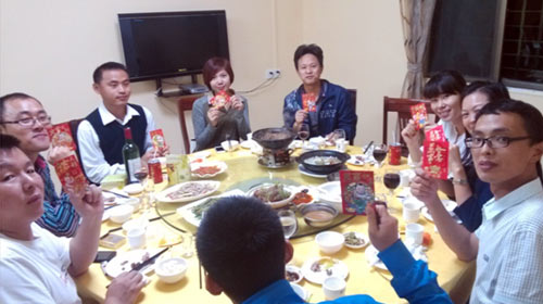项目公司全体员工斗志昂扬